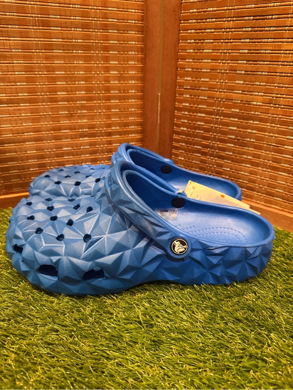 Crocs Classic Geometric Clog Elemental Blue NWT Size Men 8 / Women 10